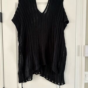 Women’s Cupshe Black Bathing Suit Cover Up One Size